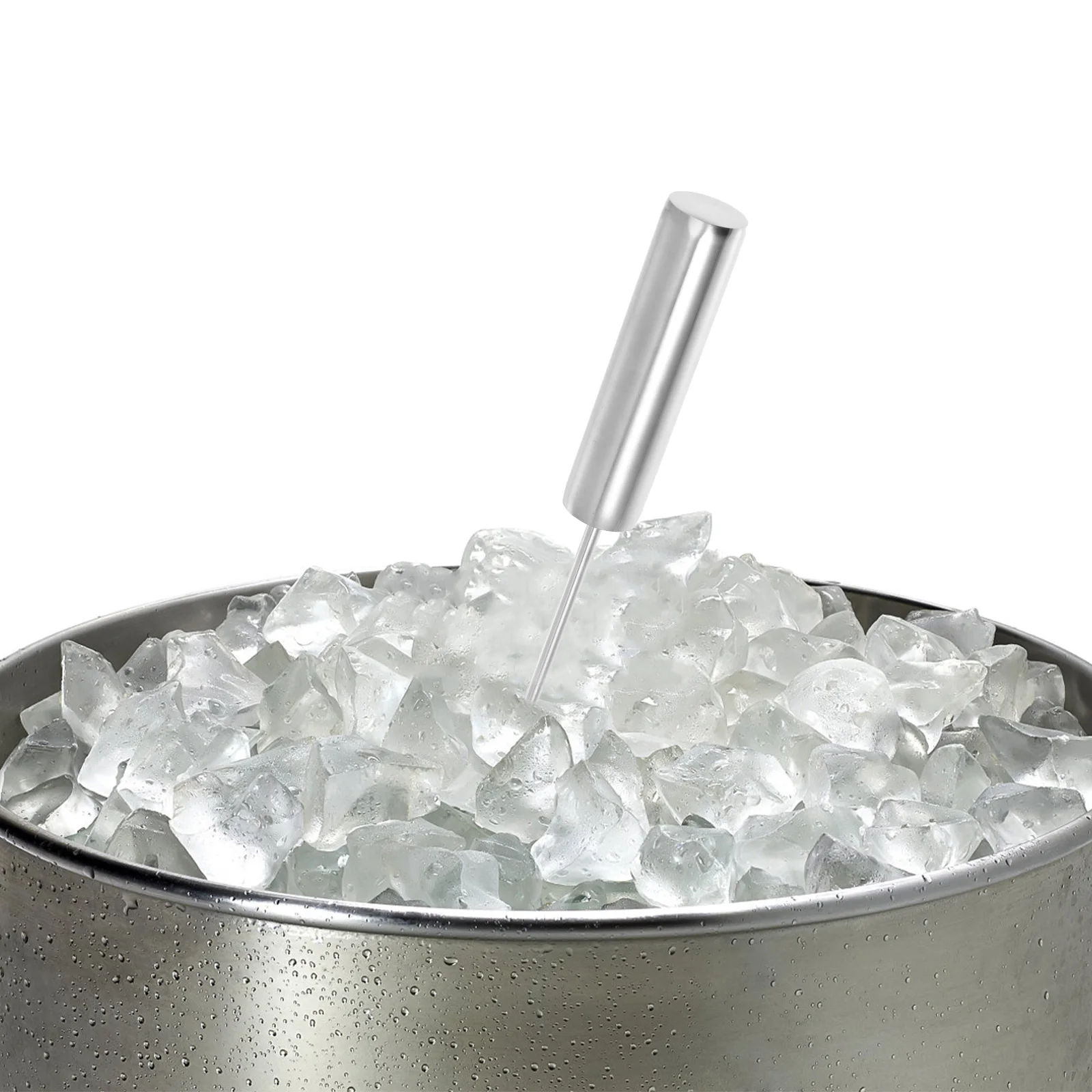 

1pc Stainless Steel Pick 8 Inch Compact Size for Bar Use Refrigerator Ice Remover Tool Stainless Steel Ice Picks