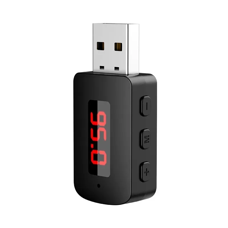 USB بلوتوث 5.4 FM الارسال مع هيئة التصنيع العسكري يدوي دعوة سيارة عدة السيارات LED عرض الصوت جهاز استقبال للموسيقى لراديو FM