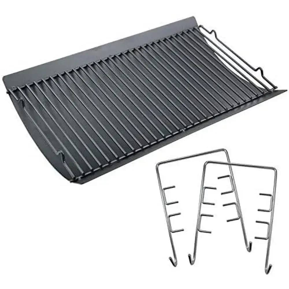 

20-Inch Ash Pan/Drip Pan Chargriller 5050 5072 5650 2123 2223 2823 Charcoal Grills Model 200157 Porcelain-Coated Steel Extend