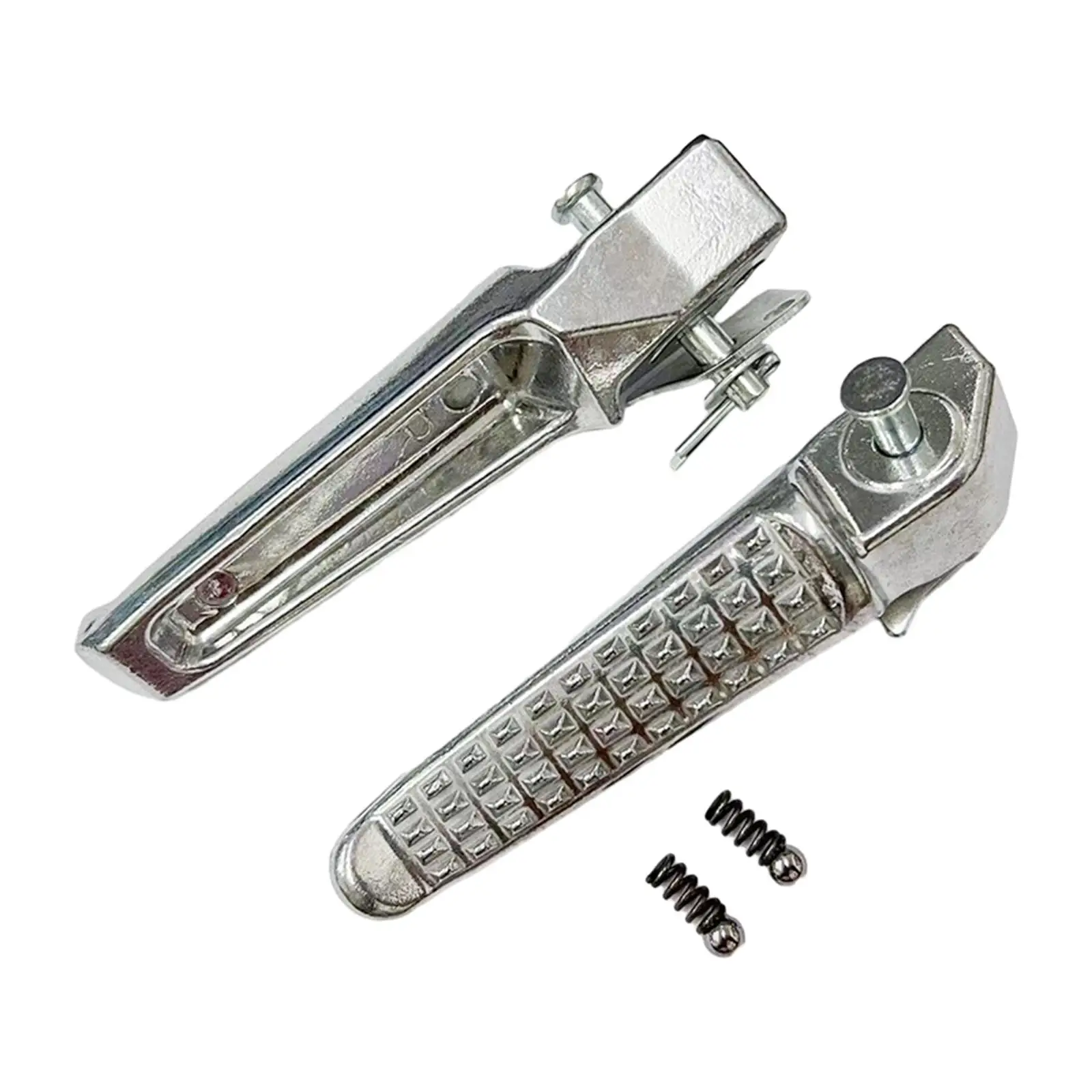 2Pcs Motorcycle Rear Foot Pegs Direct Replaces Easy Installation Durable 115x18mm Motorcycle Accessories Stainless Steel