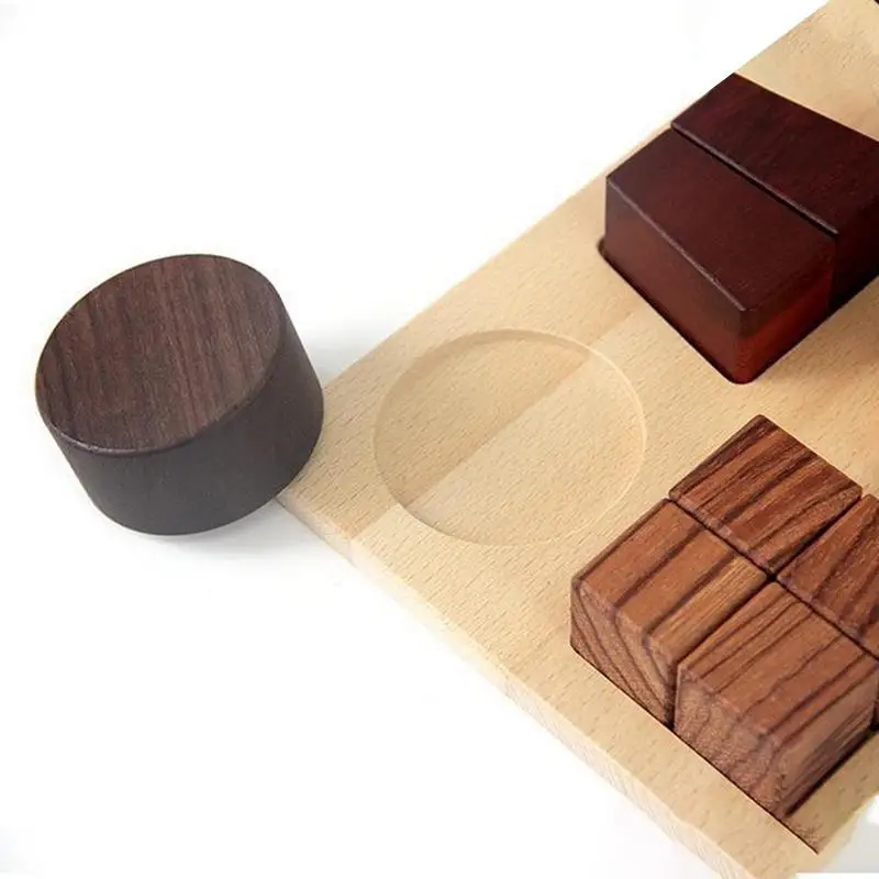 Sortierspielzeug für Kleinkinder, Stapelblock-Sets aus Holz, Lernspielzeug, geometrischer Formsortierer, buntes Sortierspiel für Kinder