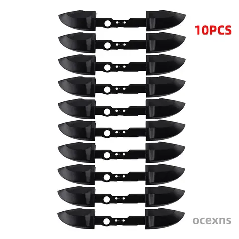 10pcs Replacement LB RB Bumpers Button for Xbox Series X/S Controllers Black Shoulder Trigger Buttons Repair Part