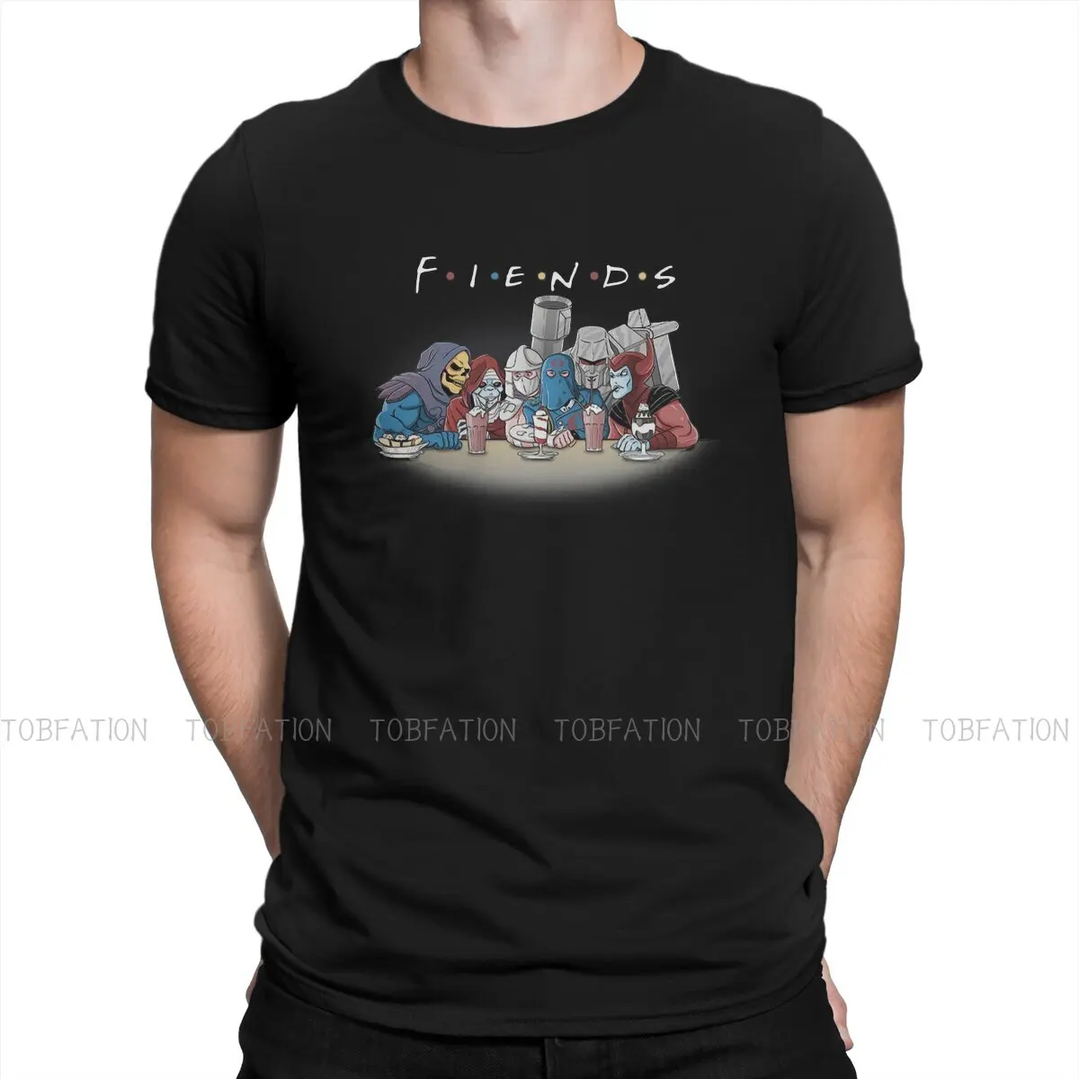 FIENDS He Man and The Masters of the Universe T Shirt Classic Grunge O-Neck TShirt Big sales Harajuku Men\'s Clothing