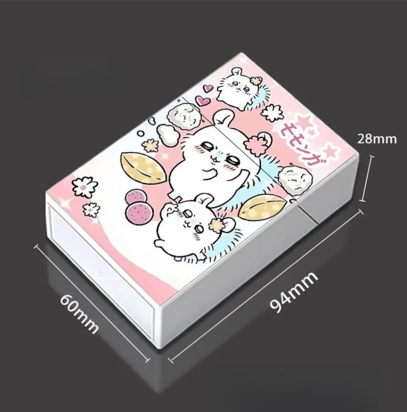 Cartoon Kawaii Cigarette Pack Flip Cover Lightweight Portable Damp-proof Waterproof Pressure Resistance Wear-resistant Chiikawa