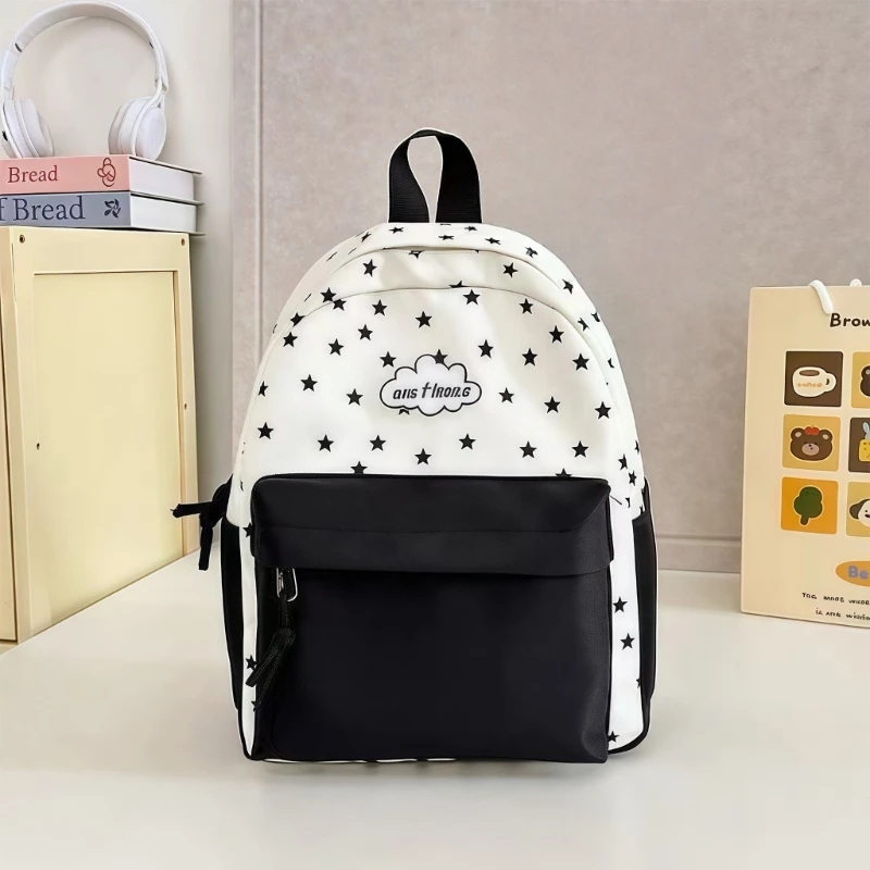 Trendy Star Designs Unisex Daypack Lightweight Practical Backpacks Spacious Organization Pockets Perfect for Women Girls