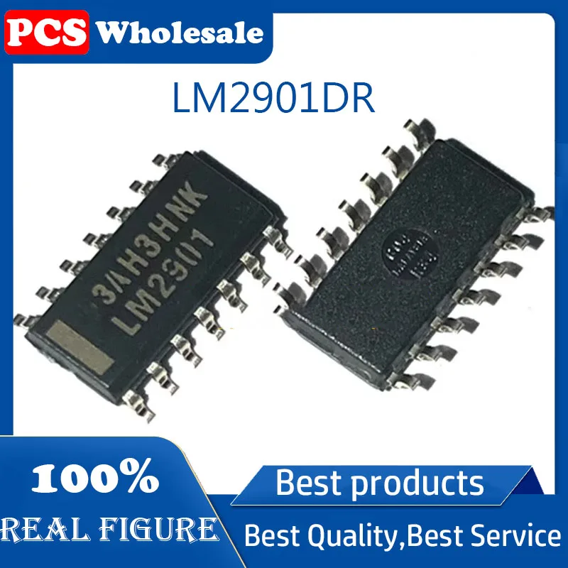 imported LM2901DR LM2901 SOP14 four-voltage comparator linear amplifier