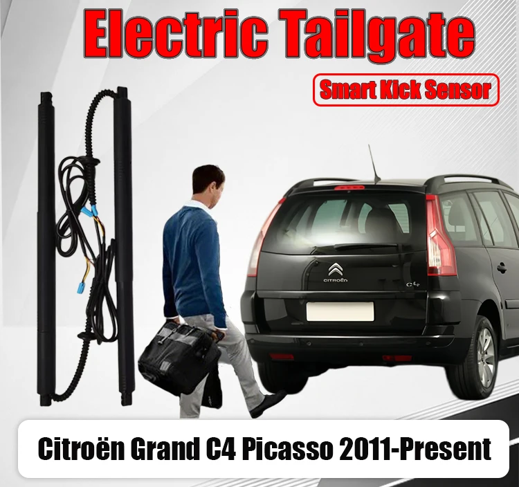Electric Tailgate Upgrade Kit For Citroën Grand C4 Picasso Power Lift Support Rods Auto Trunk Boot Lid Power Liftgate Modi