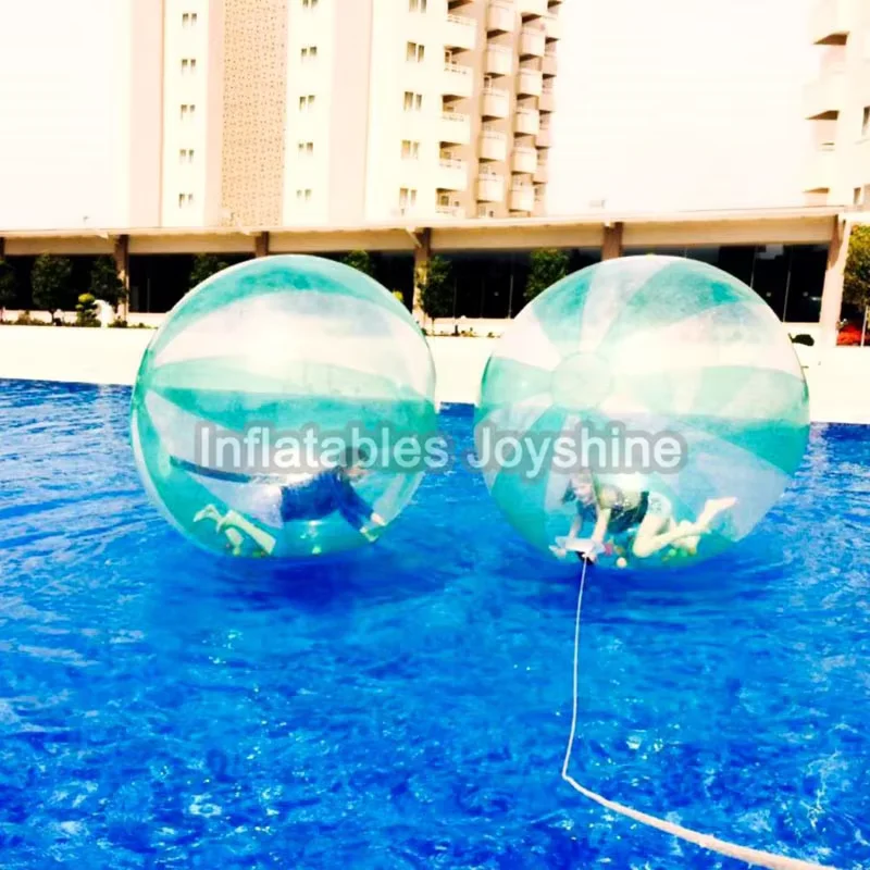 2M Diameter Fun Entertainment Water Ball, Inflatable Water Walking Ball Zorb Ball,For 1-2 Persons