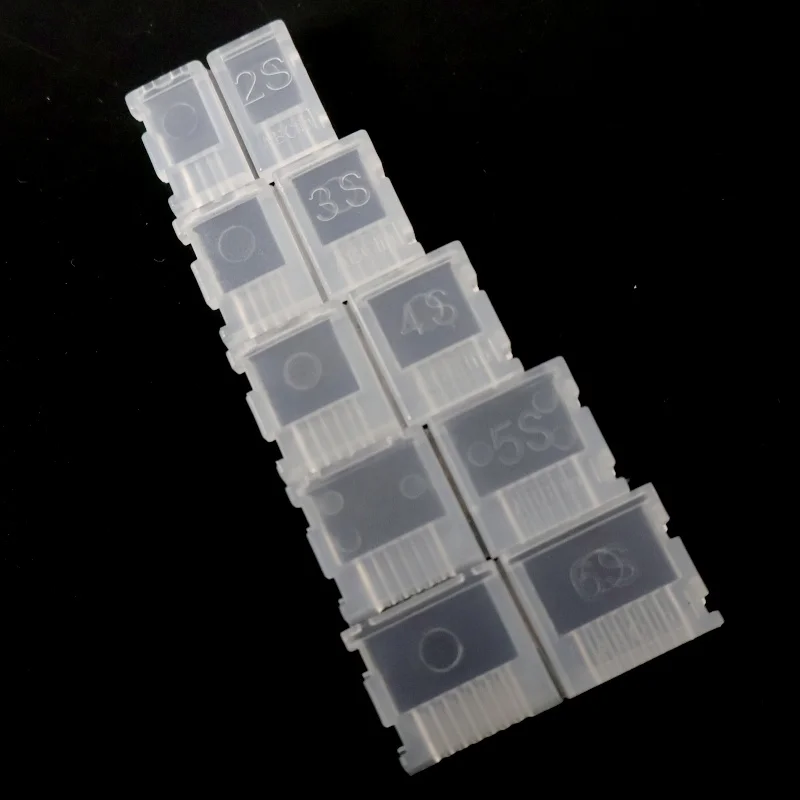 10 Stück/Set 2S 3S 4S 5S 6S JST-XH Ausgleichsanschluss-Schutzkappen AB-Clips für RC Lipo-Akkus – Detail 5