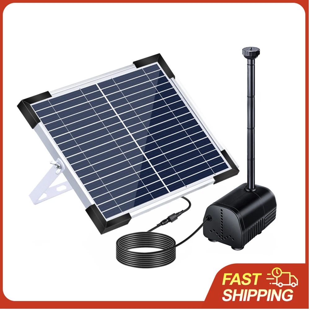 

High-power Solar Landscape Fountain 17V 10W Equipment Solar Water Pump Garden Fountains Decorative Fountain