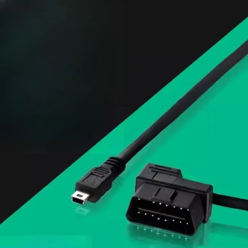 For Car Head-up Display OBD Cable, Easy To Hide Flat Cable 1.8 Meters Extension Cable, General Car OBD Data Cable Accessories