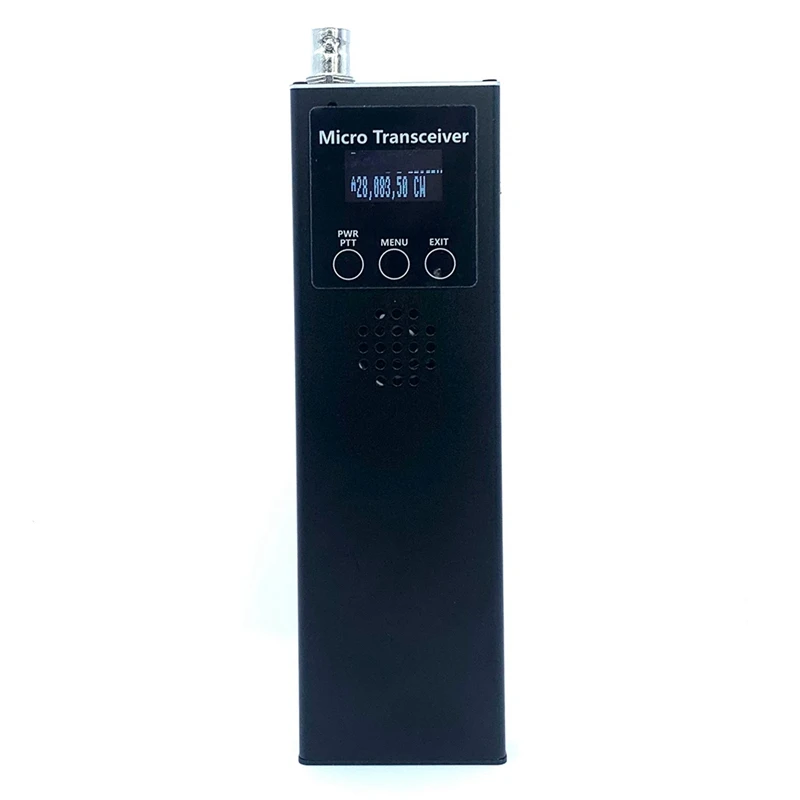 ●Handheld Radio Receiver Radio Transceiver 0.5MHz-30MHz 4 Waveband HF SSB QRP USDX Transceiver for Reception EU-Plug