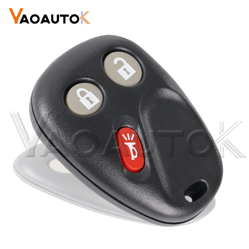 Car Remote Key Fob Shell Case For Chevrolet For Chevy For Silverado Tahoe Suburban For GMC Replacement 3Buttons LHJ011 2003-2006