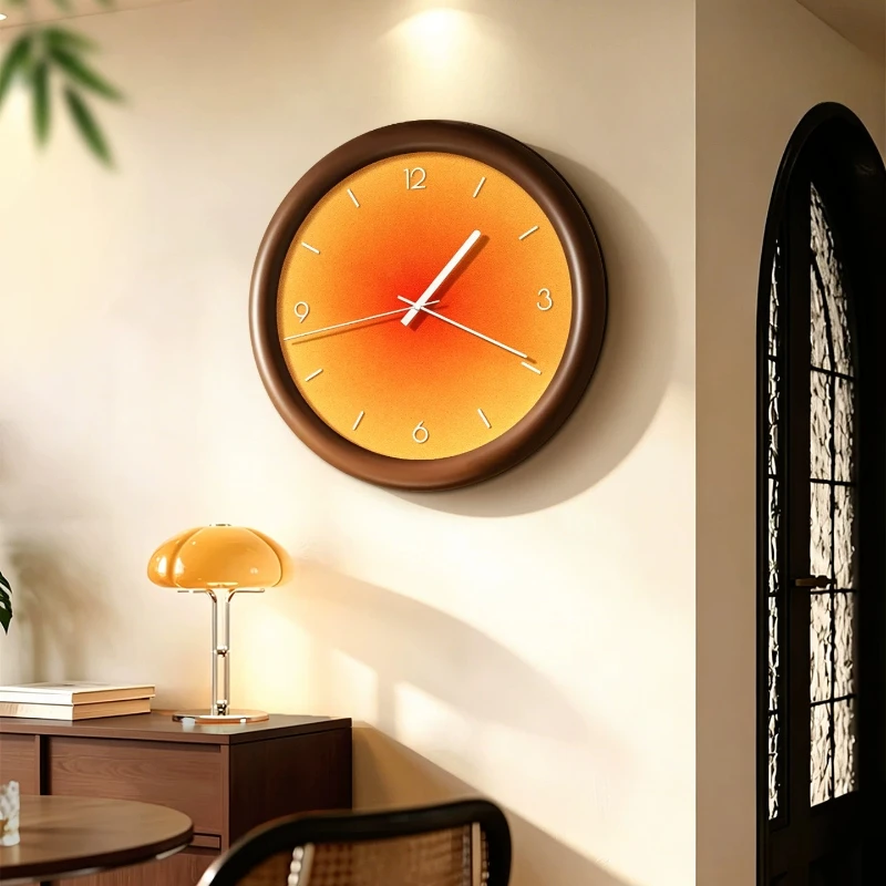 Minimalist Aesthetic Wall Watch Fashion Round Nordic Luxury Wall Watch Design Creative Orologio Da Parete Ornaments Home Decor