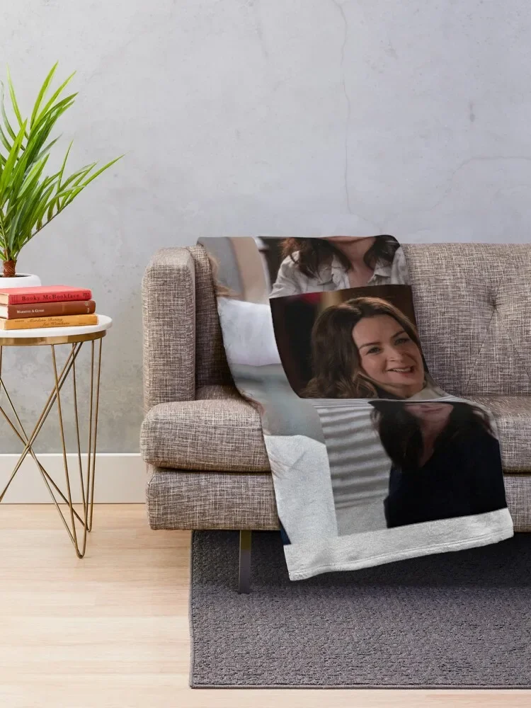 Amelia Shepherd Large Collage Designed for Blankets Throw Blanket Decorative Beds Luxury Thicken Blankets