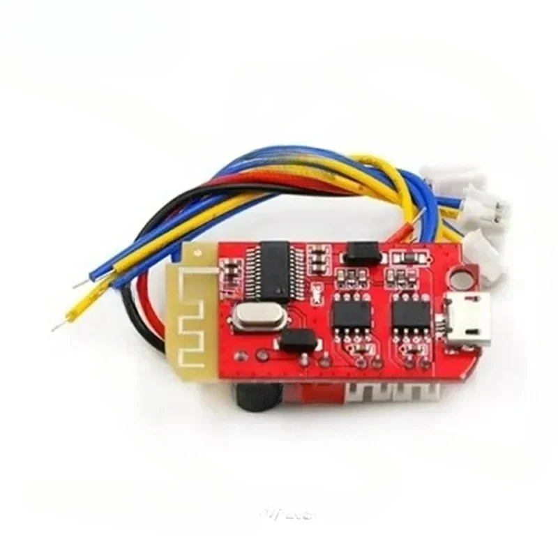 5pcs Ct14 Mini 4.2 Stereo Bluetooth Power Amplifier Audio Module Class F 5W + 5W with Charging DIY Modified Speaker