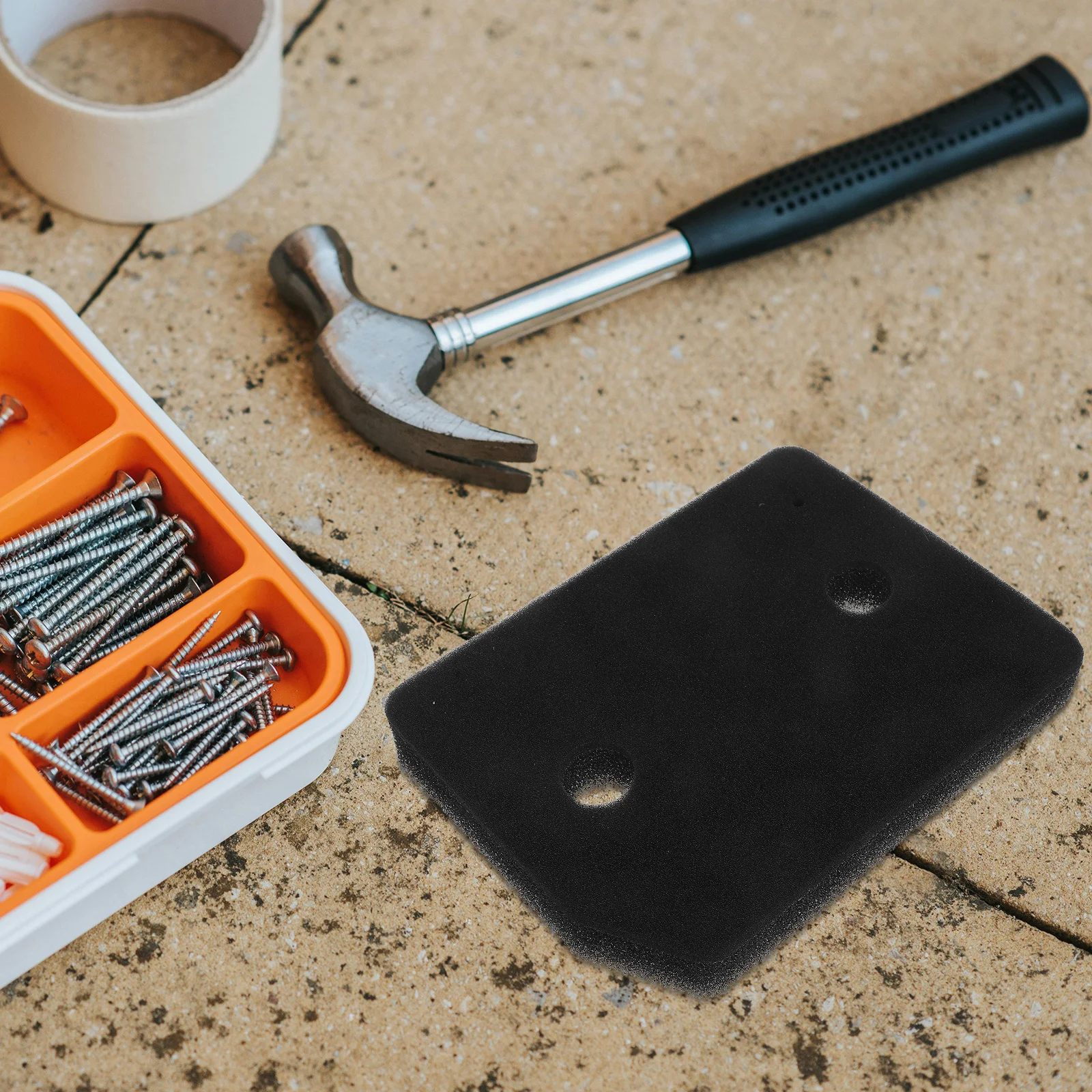 

4Pcs Dry Filter Sponge Replacement Pads Drum Dryer Sponge Filter High Efficiency Lint Capture Improves Airflow in Dryer