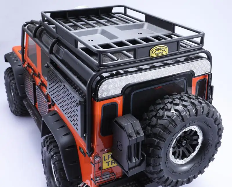 Trax Trx4 Trx-4 Defender D110 시뮬레이션 자동차 쉘 장식 보드 안티 스케이트 보드 반사판 장식 스트립