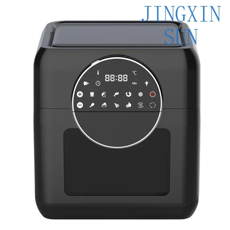 Desktop 220v 1500W Air Fryer 10L Capacity Pizza Oil-Free Salt-Free Cookware Touch Screen Electric Fryer Led Touch Screen Panel A