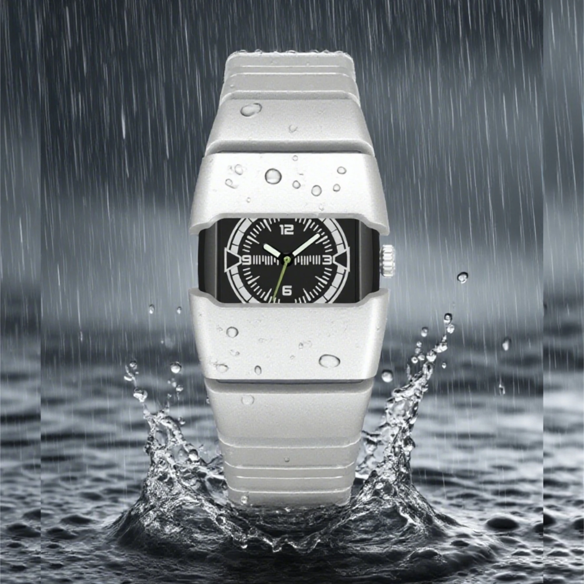 Y2K Millennium Special-Shaped Pre-Owned Original Design Watch Men's and Women's American Trend Quartz Watch