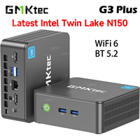 GMKtec G3 Plus Latest Intel Twin Lake N150 Mini PC DDR4 NVMe SSD WiFi6 BT5.2 Windows 11 PRO 8GB 512GB Desktop Office Computer