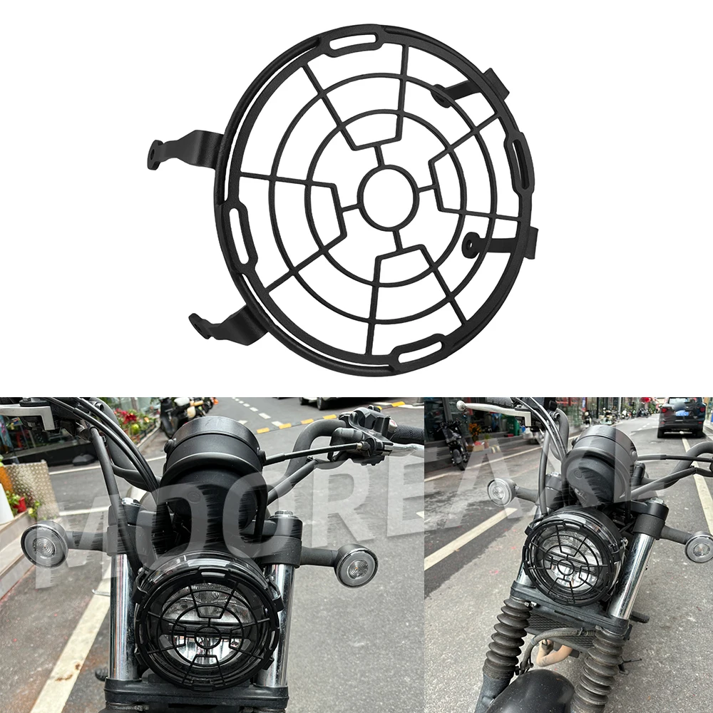 

For Honda CL250 CL500 CL 250 300 CL 500 SCL500 CL300 Motorcycle Headlight Guard Headlight Grille Cover Head Lamp Protection