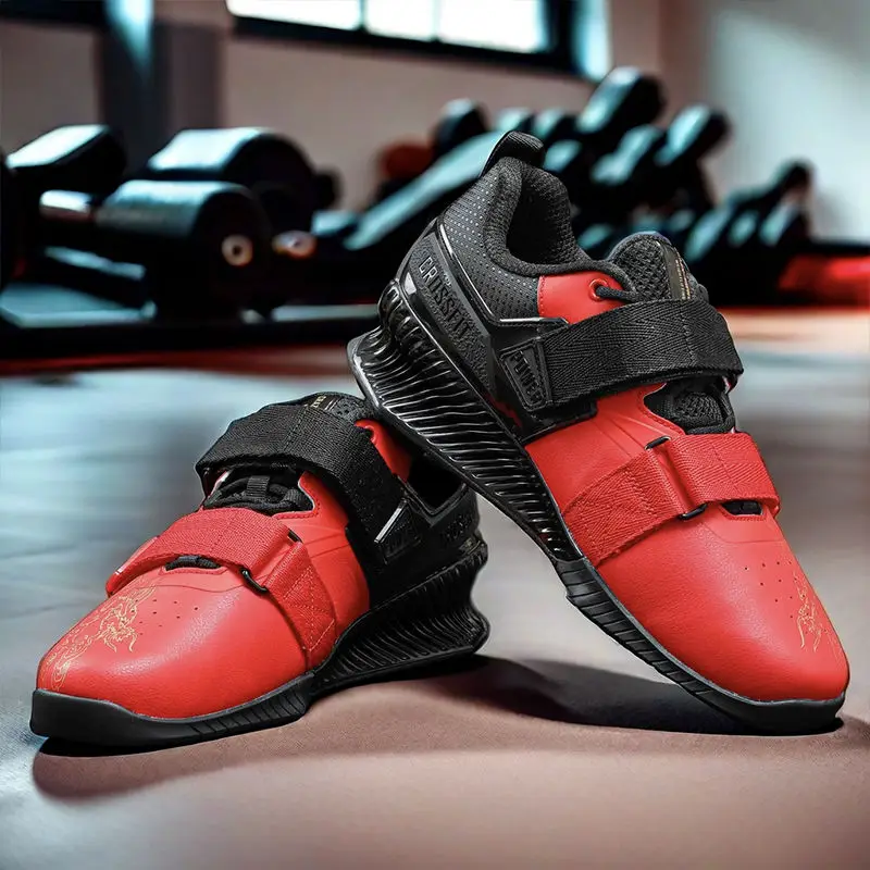 Nieuwe Mannen Training Squat Gewichtheffen Schoenen Gym Comfortabele Gewichtheffen Squat Schoenen Grote Maat Heren Gewichtheffen Schoenen