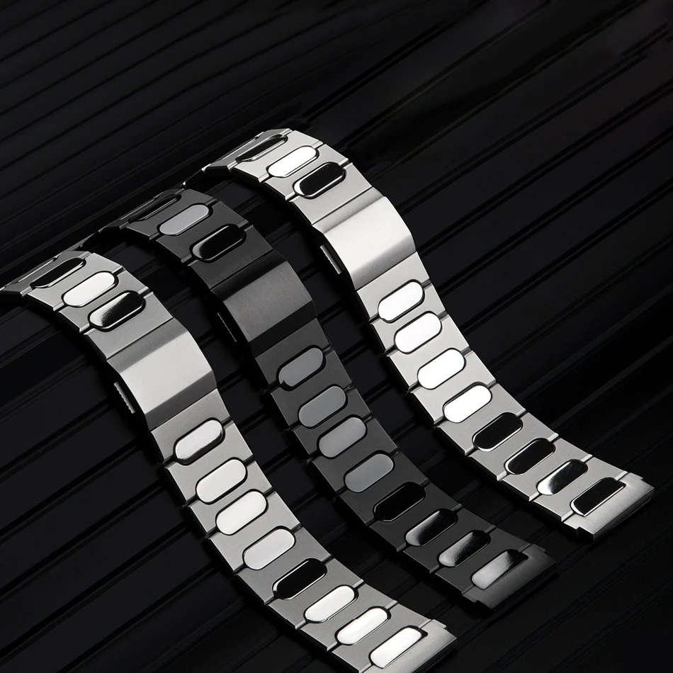 22mm Luxury Titanium Band for Samsung Galaxy Watch Ultra 2025 47mm 8 Classic 40/44/46mm Strap Strong Magnetic Buckle Watch Bands