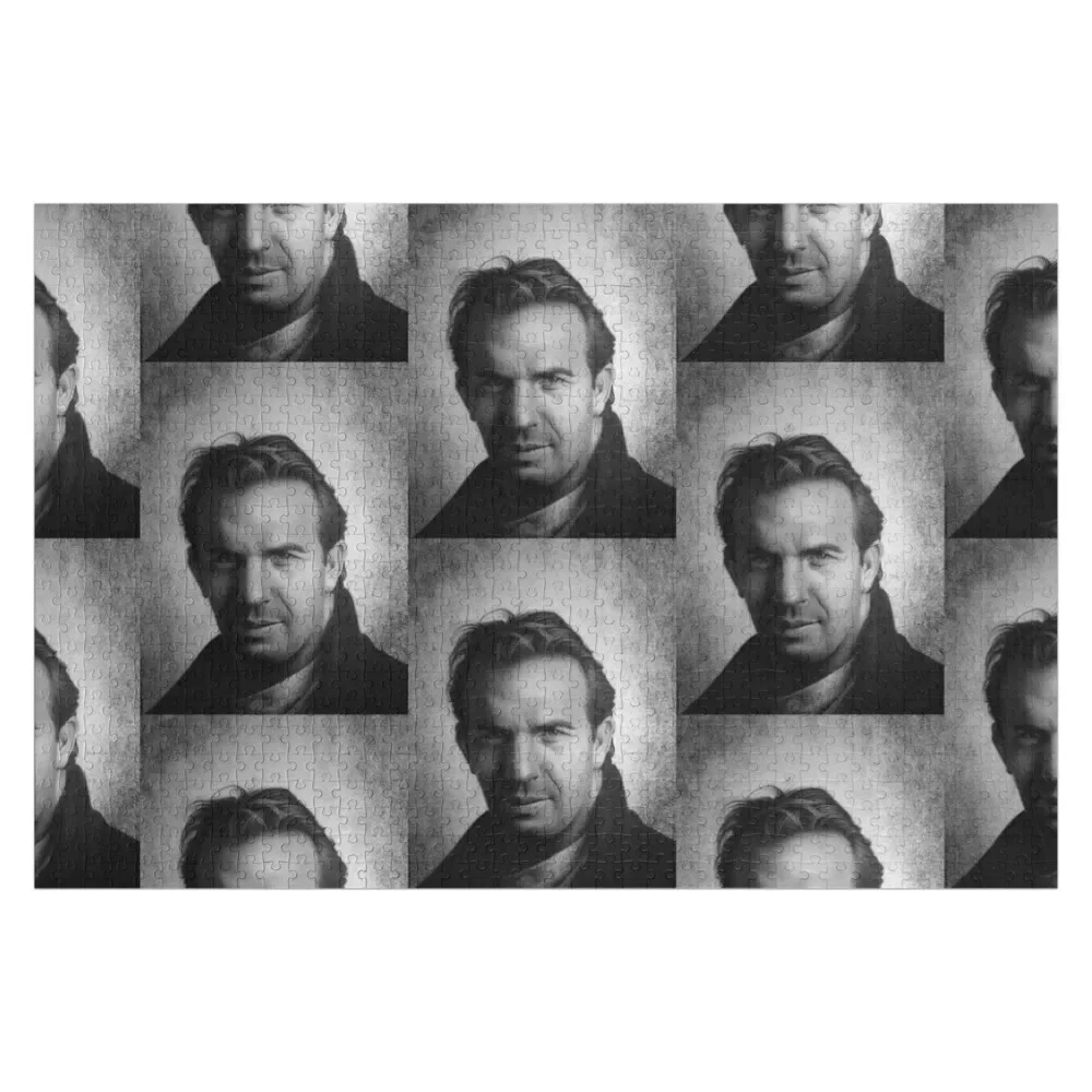 

KEVIN COSTNER 1 Jigsaw Puzzle Personalised Toys Custom With Photo Puzzle