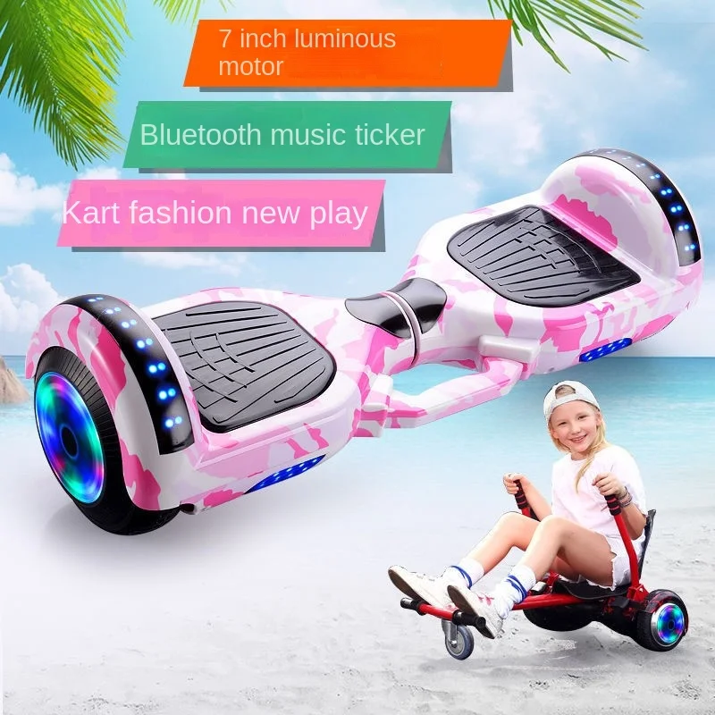 Grylls Balance Car Intelligent Two-Wheel Walking Body Sensing Bluetooth Running Horse Light Electric Balance Car