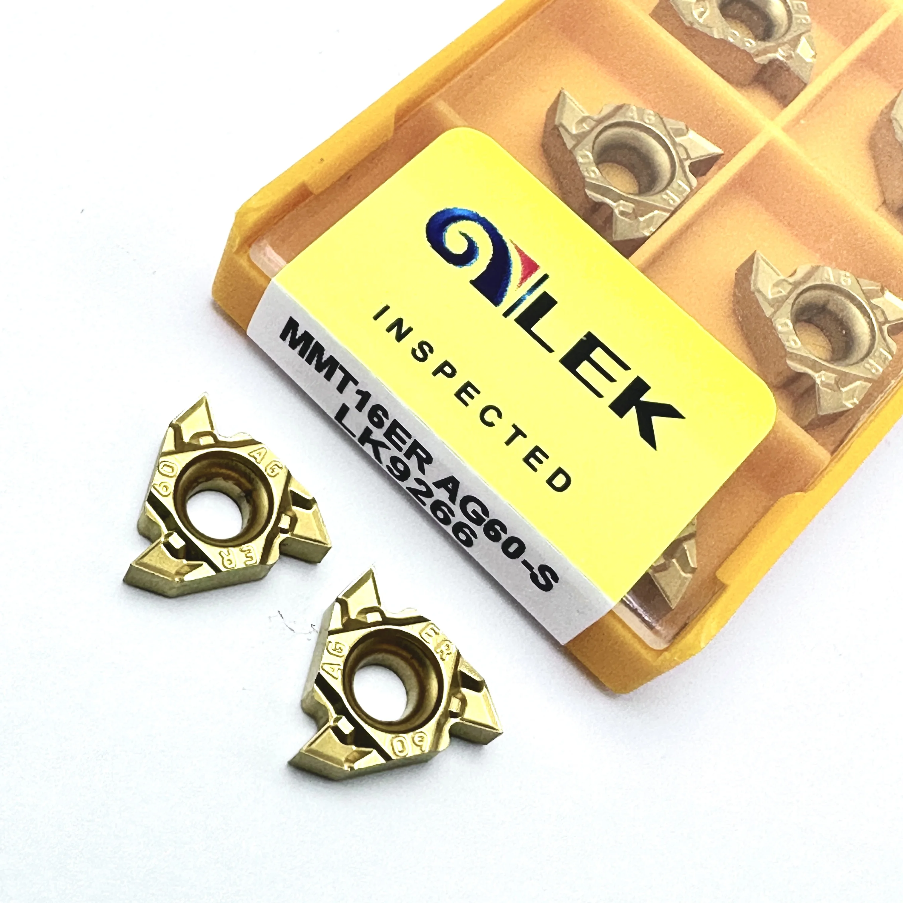 MMT16ER AG60-S MMT16IR AG60-S LK9265 Thread Turning Tool Carbide Inserts CNC Lathe Tool Steel Processing Thread Turning