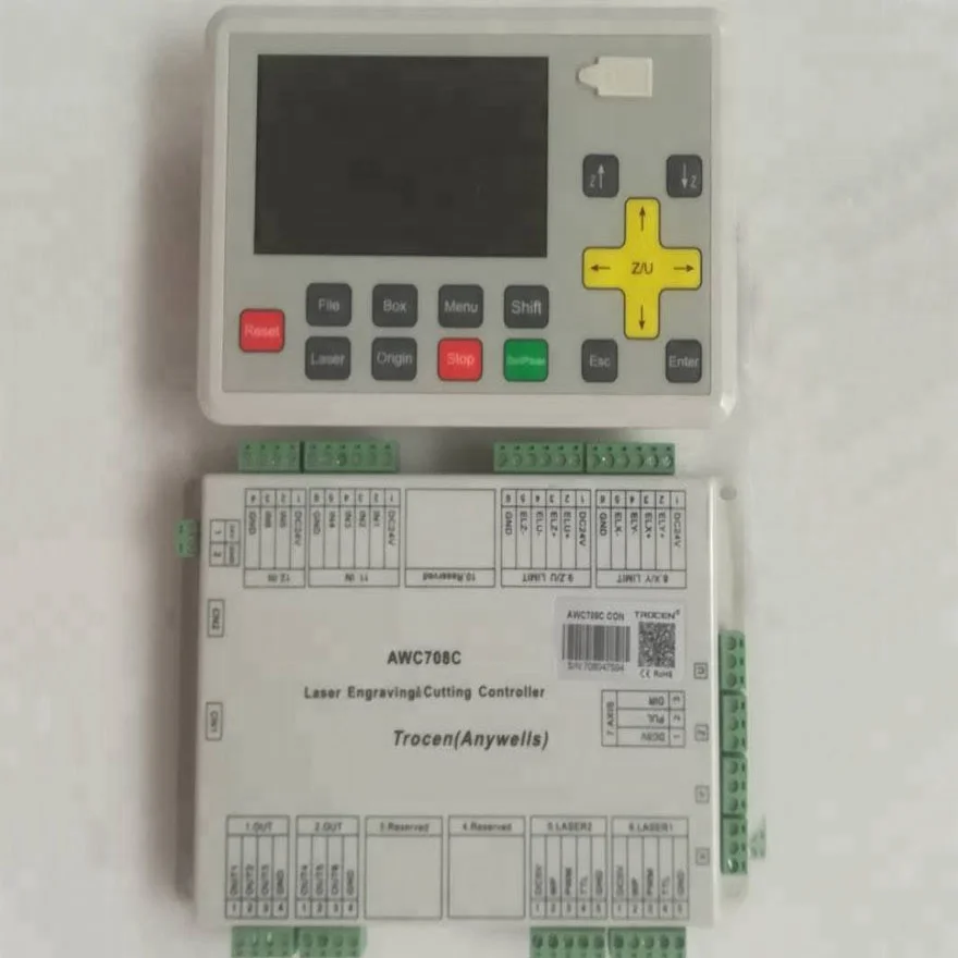 lite plus led and ccd version cutting control system for co2 laser cutting machine