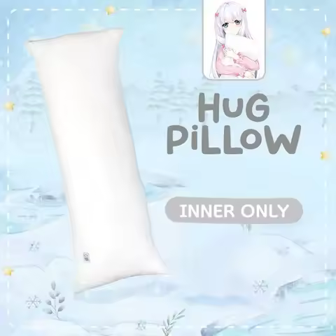 Waifu Dakimakura 160X50CM Hugging Body Pillow Inner Insert Anime Long Pillow Core Filling Men Women Cushion for Side Sleeper