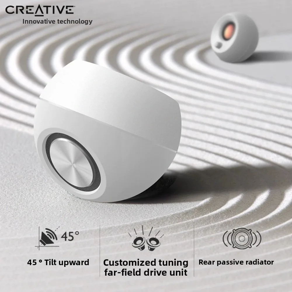 Creative Pebble Plus 2.0 Speaker 3d Surround for Computer Desktop Gamer Multi-Media Accessory Usb Wired Mini Speaker Gifts