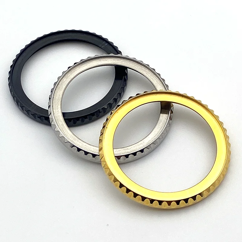 

SKX007 Watch Bezel Ring Fit For Seiko SKX007 SKX009 Watch Case NH35 NH36 4R 7S Movement Case Rotating Bezel Ring