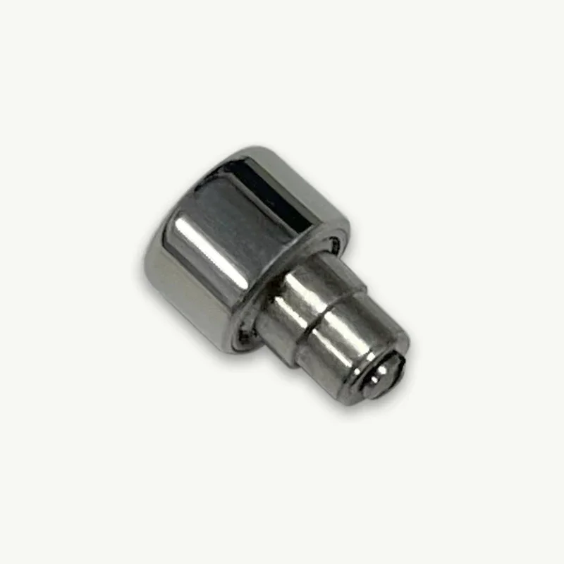 Botón pulsador de reloj de acero inoxidable de alta calidad para reloj cronógrafo automático Speedmaster, piezas de reloj de posventa