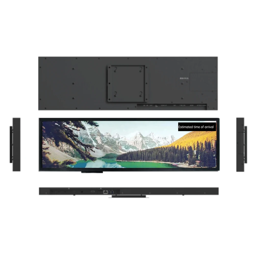 

Экологически чистый EG 28-дюймовый дисплей с чернилами E, рекламный щит, деревянная рамка, сверхнизкое энергопотребление, знак остановки автобуса, цифровые вывески