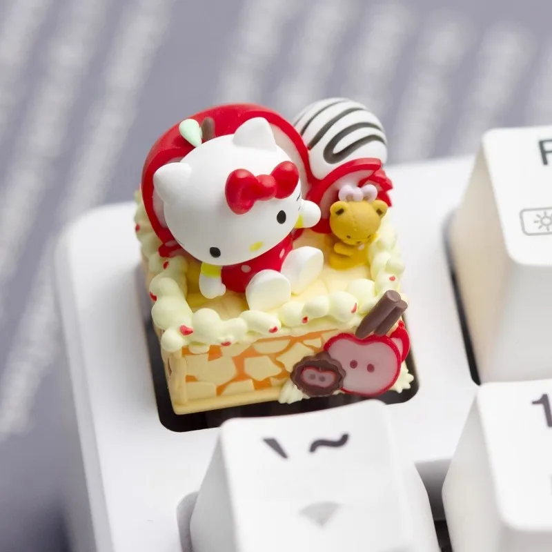 Kawaii Sanrio HelloKitty My Melody Kuromi Personalized ESC Keycap for Mechanical Keyboard Anime Cartoon Holiday Gift Toys view 6