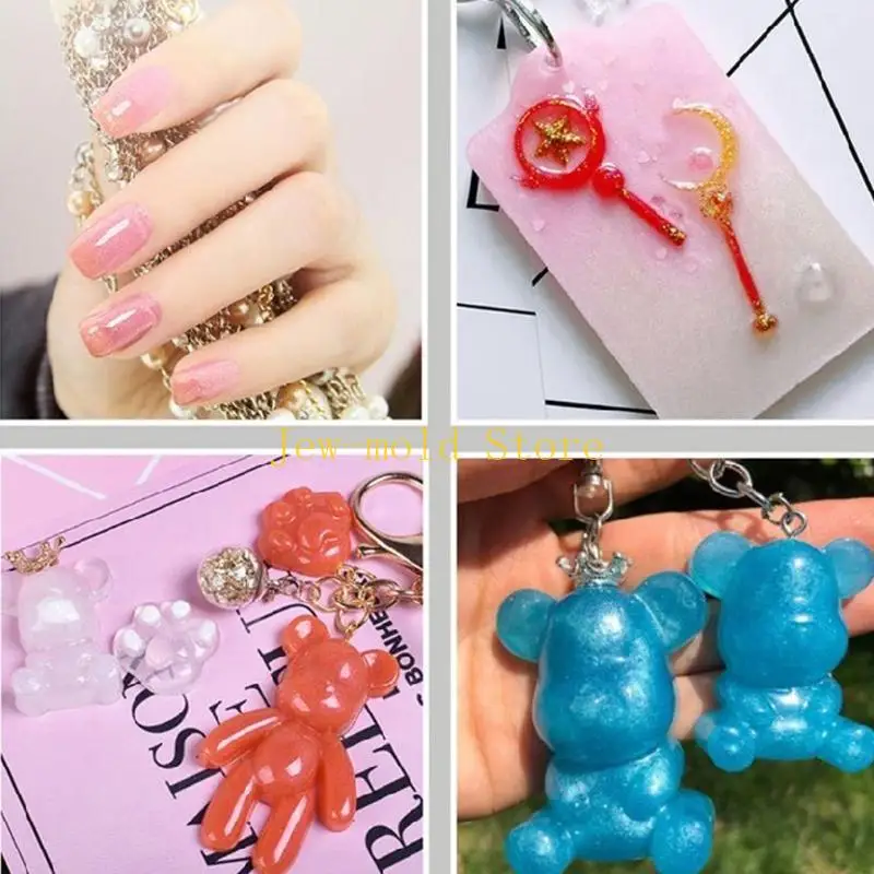 

C71B DIY Ювелирные украшения эпоксидная смола Dye Pearl Pigment Bange мыло свеча