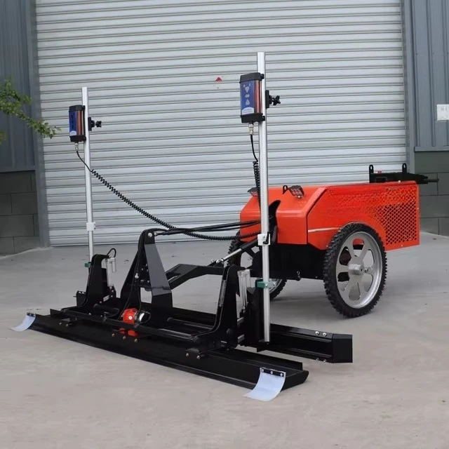 New Construction Steel-Made Screeds Concrete Floor Paver Machine Efficient Motor Engine Similar Cement Concrete Machinery