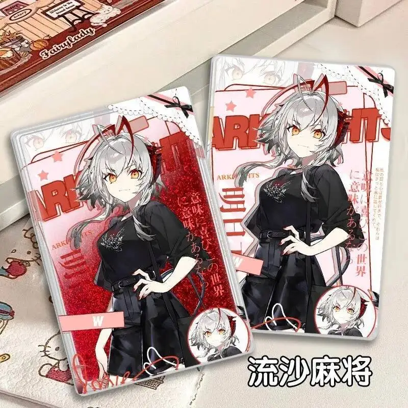 Игра Arknights косплей Lappland Texas Suzuran Theresa Vermeil акриловый струящийся песок маджонг орнамент подарки