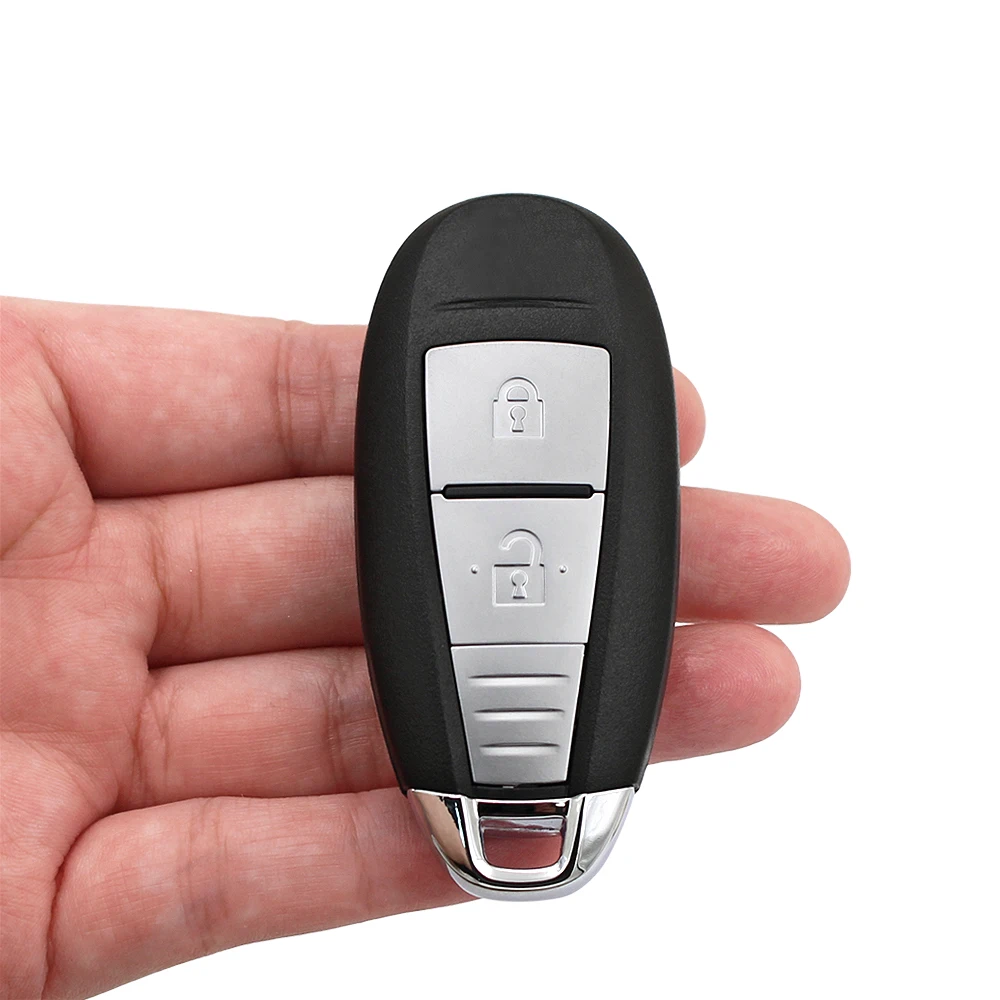 Ecusells 2 Buttons 433MHZ 47 Chip Smart Card Keyless Entry Remote Key Fob for SUZUKI Vitara SX4 SWIFT S-Cross TS008