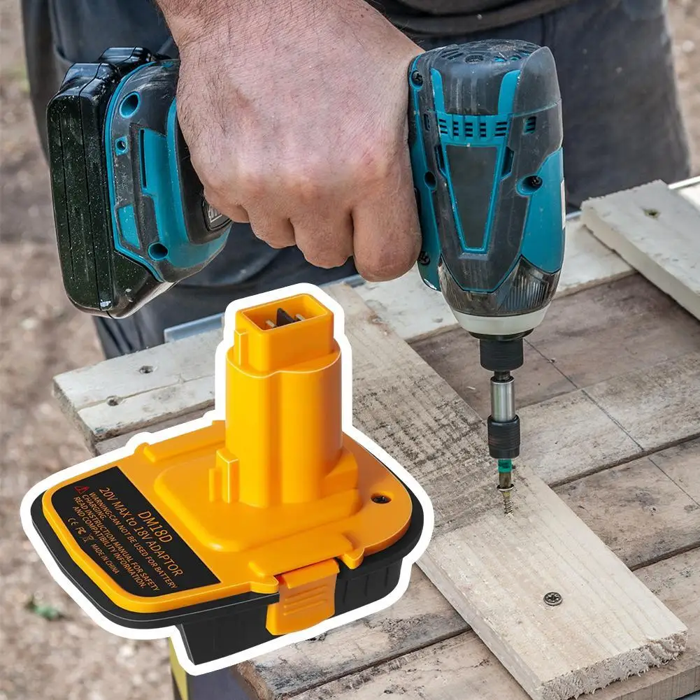 

Адаптер аккумулятора с USB-конвертером для DeWalt 20 В на литиевую батарею 18 В, преобразование электроинструментов