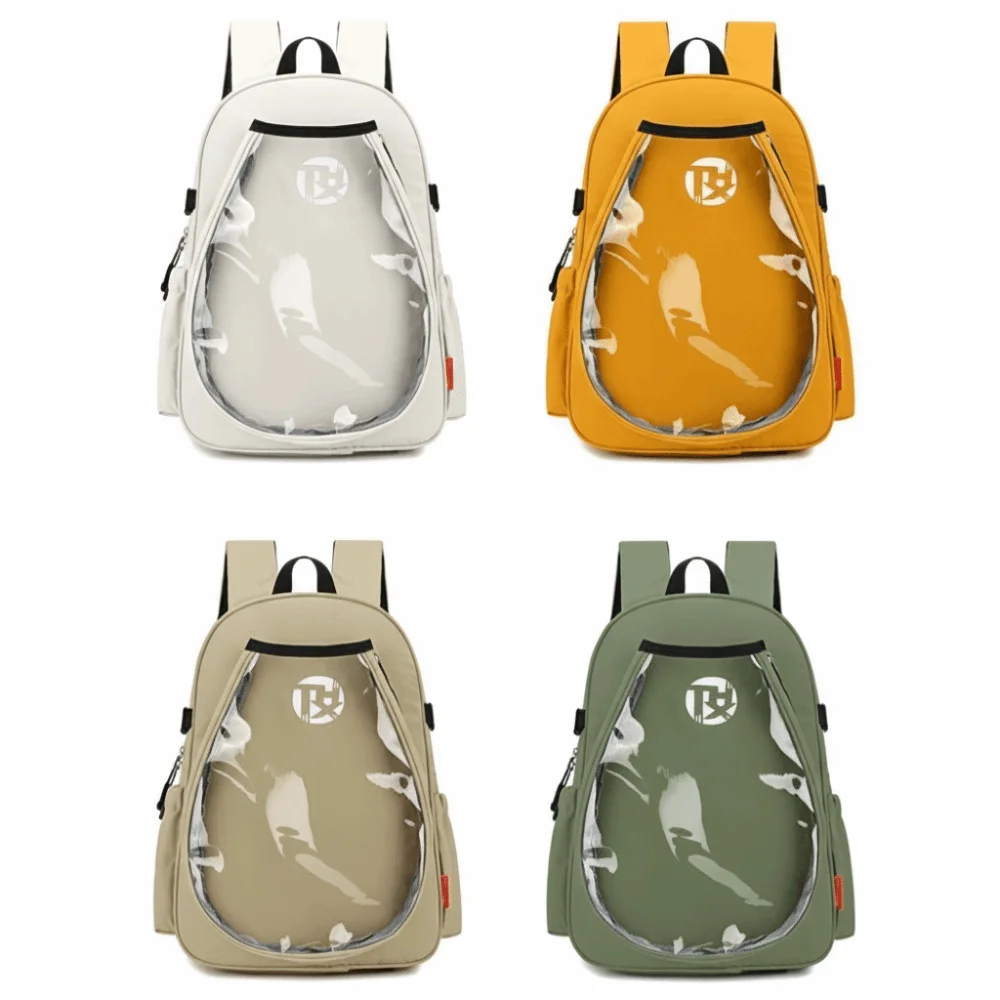 

Multifunctional Tennis Racket Backpack with Shoes Pocket Waterproof Badminton Rackets Bag Large Capacity Lightweight