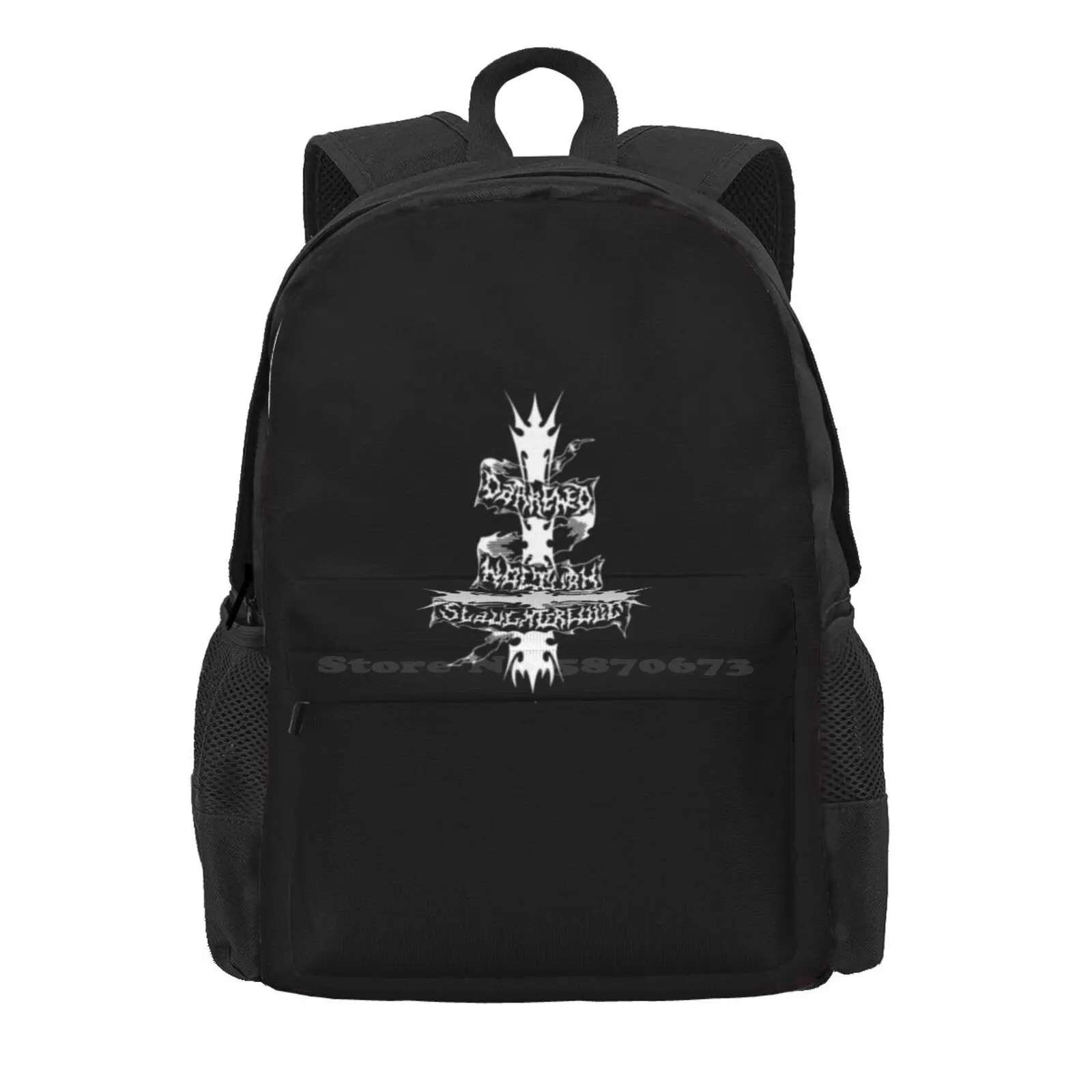 Darkened Nocturn Slaughtercult Hot Sale Schoolbag Backpack Fashion Bags Darkened Nocturn Slaughtercult Cheep Darkened Nocturn