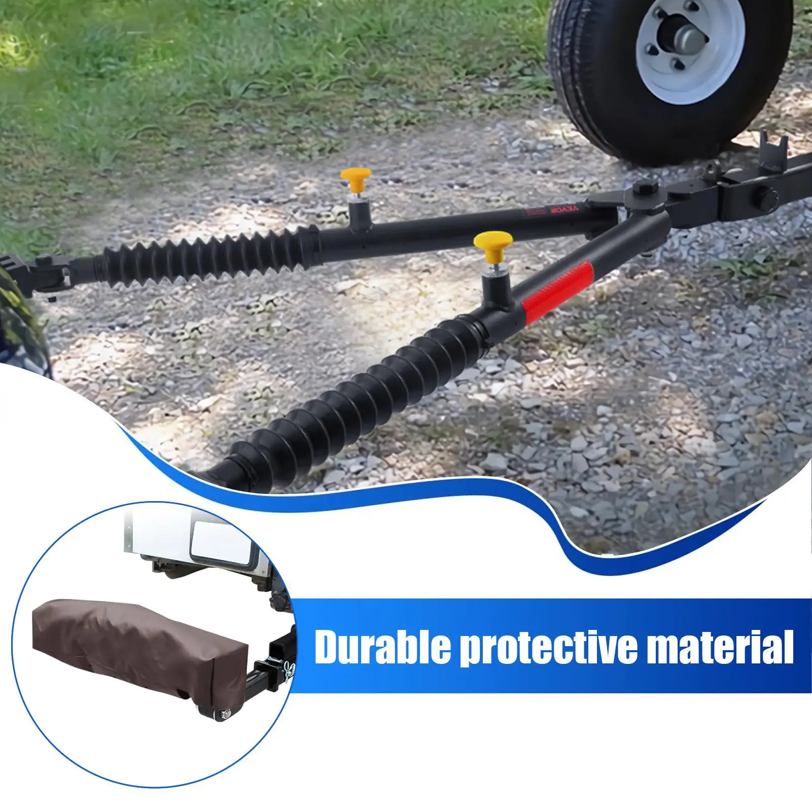 

Крышка фаркопа, крышка приемника сцепного устройства прицепа, пылезащитное, защищенное от атмосферных воздействий покрытие для лодок, транспортных средств на колесах, водитель, дождь, день, на открытом воздухе