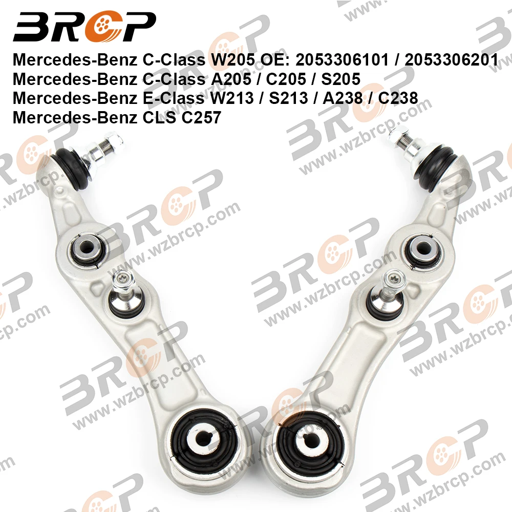 BRCP Front Suspension Control Arm Stabilizer Link Tie Rod Kits For Mercedes Benz C E Class W205 W213 CLS C257 2053306101