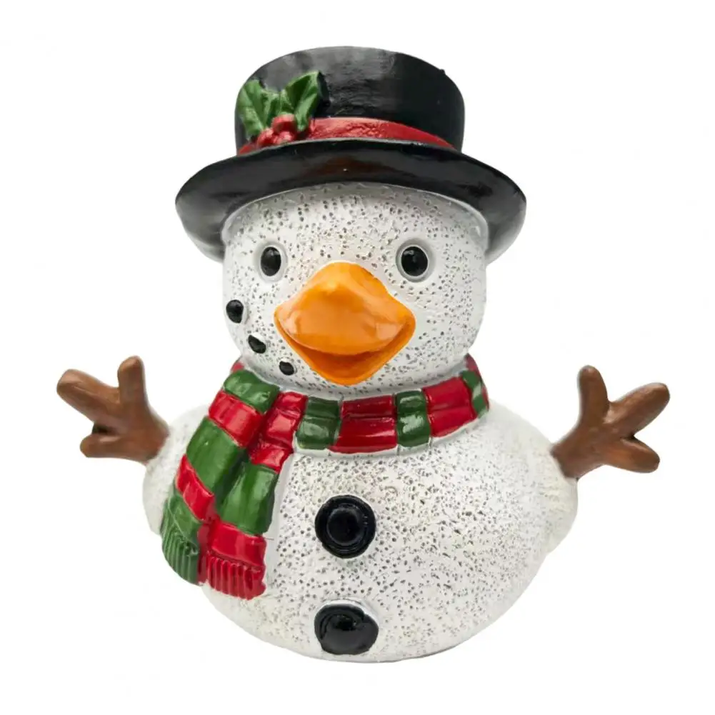 Christmas Duck Ornaments Christmas Home Decor Ducks Festive Resin Christmas Ornaments Santa Claus Deer Snowman Duck for Tree