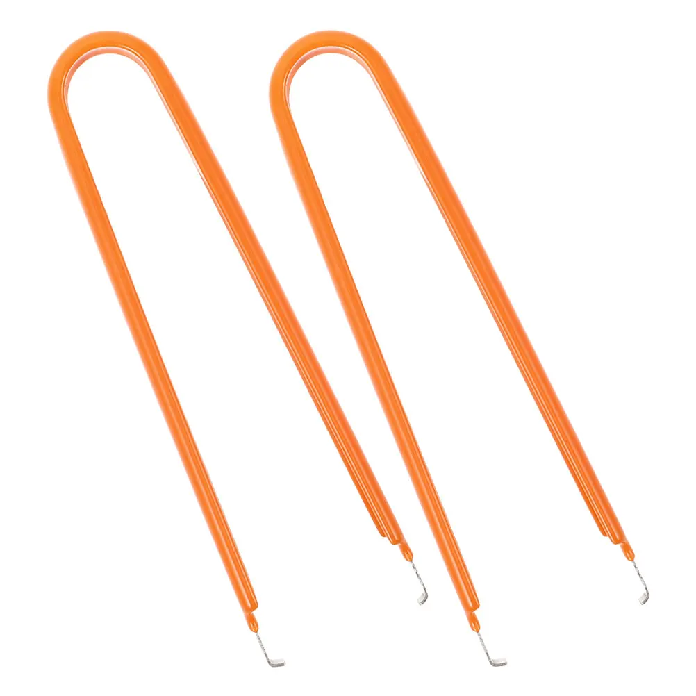 

2Pcs Automotive Fuse Clip Puller Tool Car Fuse Tweezer Metal Pliers for Quick Car Electrical Repair Puller Remove Tool