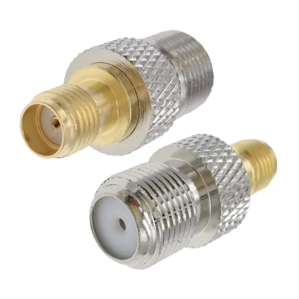 1pcs SMA To F Female Straight Goldplated Connector High Quality